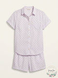 Kerri Rosenthal Mina Printed Cotton Shirt, Size Small