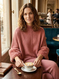Alfani Faux-Fur-Cuff Poncho, Size Large