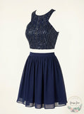 B Darlin Formal Sequin Skirt And Crop Top 2 Piece Set, Size 11-12
