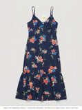 Michael Michael Kors Floral-Print Slip Dress, Size Medium