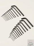 KC Professional 97325 25 Piece Long and Short Arm Hex Wrench Set