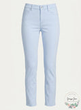Calvin Klein Womens Denim Mid-Rise Straight Leg Jeans
