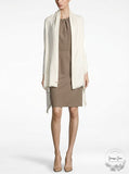 Calvin Klein Lurex Twill Evening Wrap