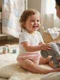 Ralph Lauren Pink Cotton Bottoms Bloomers, Size 12 Months