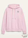 Kerri Rosenthal Mr. Smiley Embroidered Boyfriend Hoodie, Size Small