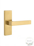 Emtek Dummy Brass Stretto Dumont Lever Set