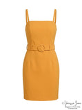 B Darlin Juniors Belted Dress, Size 5/6