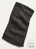Steve Madden Mens Chunky Scarf, Grey, One Size