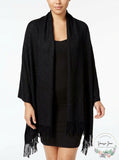 Calvin Klein Lurex Twill Evening Wrap