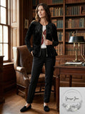 International Concepts Velvet Peplum Jacket, Size Medium