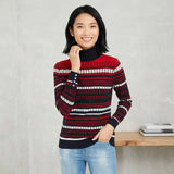 Tommy Hilfiger Textured Button-Sleeve Sweater, Size XL