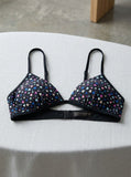 Salt + Cove Juniors Confetti Hearts Printed Push-up Bikini Top-Medium