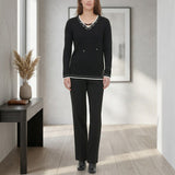 Calvin Klein Lace-Up Sweater, Size XS