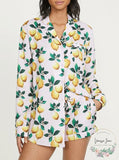 Generation Love Sophie Lemon Pajama Shorts Set, Size XXS