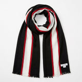 Calvin Klein Varsity-Stripe Lightweight Scarf One Size
