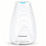 URPOWER Essential Oil Diffuser Mini Wood Grain Cool Mist Humidifier Aromatherapy