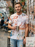 Guess Mens Summer Nights Graphic T-Shirt, Small