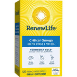 Renew Life Fish Oil, Norwegian Gold? Omega-3 Supplement ? 120 Softgel Capsules