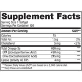 Renew Life Fish Oil, Norwegian Gold? Omega-3 Supplement ? 120 Softgel Capsules