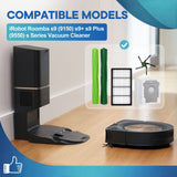 Replacement Parts for iRobot Roomba s9 (9150) s9+ s9 Plus (9550) s Series Vacuum Cleaner, Accessories includes 1 Set of Multi-Surface Rubber Brush,4 Side Brushes,4 Filters,4 Dust Bags