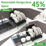 Retractable Dish Drying Rack