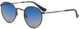 Retro RJS 0012 C2 Gunmetal Gradient Sunglasses 44mm