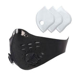 Reusable Face Mask with 3 Carbon Filters