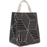Reusable Lunch Bag Insulated Lunch Box Canvas Fabric with Aluminum Foil