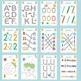Reusable Magic Practice Workbook Set with Erasable Pen and Refills