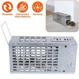 Reusable Metal Rat Cage Catch Release Continuous Capture