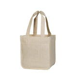 Reusable Organic Cotton Tote Mesh Bag w/6 Internal Sleeves.