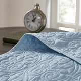 Reversible Quilt Set Blue Full/Queen