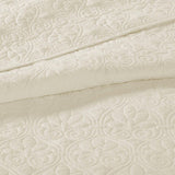 Reversible Quilt Set Cream King/Cal King