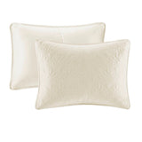 Reversible Quilt Set Cream King/Cal King