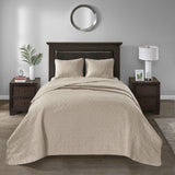 Reversible Quilt Set Khaki Twin/Twin XL