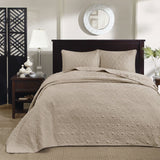 Reversible Quilt Set Khaki Twin/Twin XL