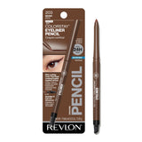 Revlon ColorStay Pencil Waterproof Eyeliner, Smudge-Proof, Eye Makeup with Built-In Sharpener, 202 Black Brown, 0.01 oz