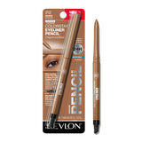 Revlon ColorStay Pencil Waterproof Eyeliner, Smudge-Proof, Eye Makeup with Built-In Sharpener, 202 Black Brown, 0.01 oz