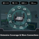 Reyee WiFi 6 AX3200 Wireless Internet High Speed Smart Router (Refurbished)