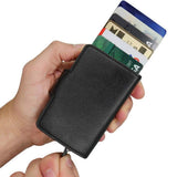RFID-Blocking Cascading Quick Card Wallet