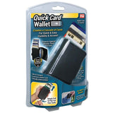 RFID-Blocking Cascading Quick Card Wallet