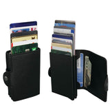 RFID-Blocking Cascading Quick Card Wallet