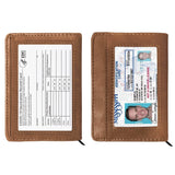 RFID-Blocking Slim Faux Leather Wallet