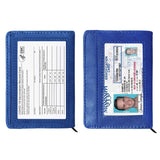 RFID-Blocking Slim Faux Leather Wallet