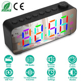 RGB Color LED Digital Alarm Clock