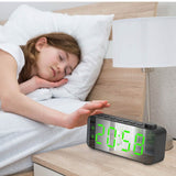 RGB Color LED Digital Alarm Clock