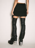Rick Owens Women Stefan Mini Skirt