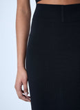 Rick Owens Women Wool Knit Maxi Skirt