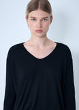 Rick Owens Women Hiked Long Sleeve Top