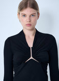 Rick Owens Women Allanah Long Sleeve Top